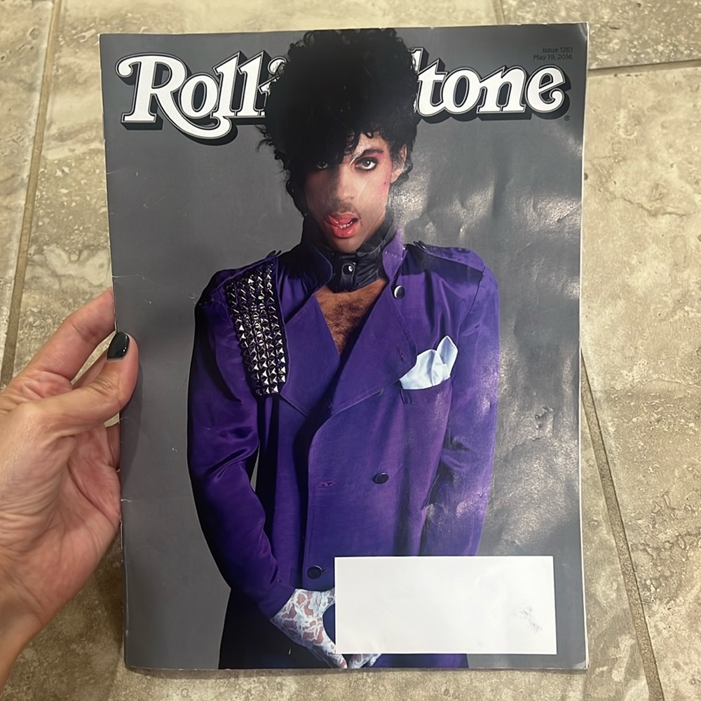 Rolling Stone Prince cover Edition # 1261 May‎ 19 2016 Magazine